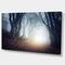 Designart - Magical Trees in Mysterious Forest - Modern Forest Canvas Wall Art